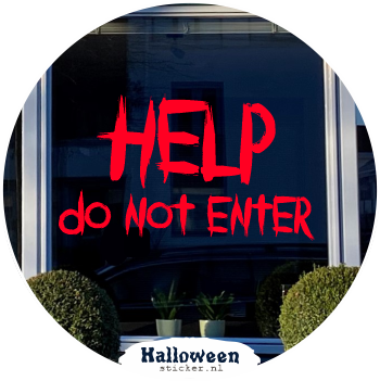 Halloween HELP do not enter - Afbeelding 4