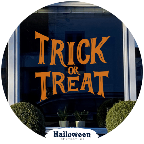 Trick or Treat raamsticker - Afbeelding 3