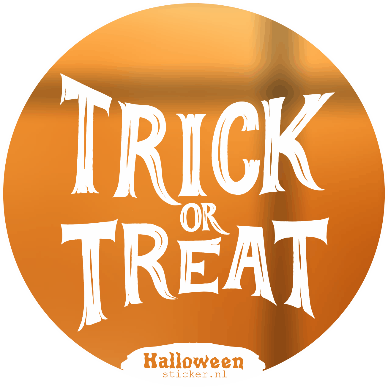 Trick or Treat raamsticker
